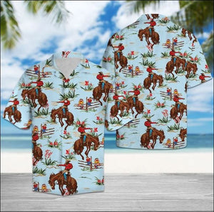 Cowboy Hawaiian Shirt, Hwaiian For Gift