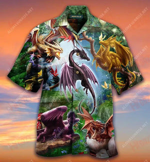 Dragon Lover- Hawaiian Shirt_Hawaiian Shirt Gift, Christmas Gift