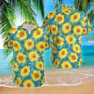 Find Sunflower - Hawaiian Shirts _ Hawaiian Shirt Gift, Christmas Gift