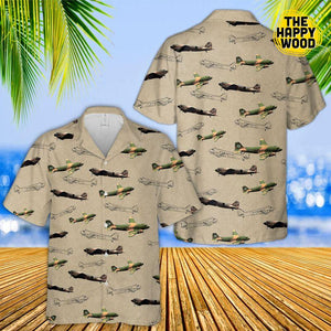 Airplane Summer Hawaiian Hawaii Shirt, Christmas Gift