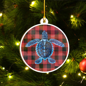 Xmas Turtle Ornaments Set, Merry Christmas Ornaments Set, Funny Christmas Ornaments Family Gift Idea For Turtle Lover