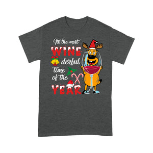 It's The Most Winederful Time Of The Year Wine Christmas  Tee Shirt Gift For Christmas