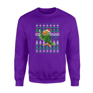 All I want for christmas is my parrot christmas funny sweatshirt gifts christmas ugly sweater for men and women